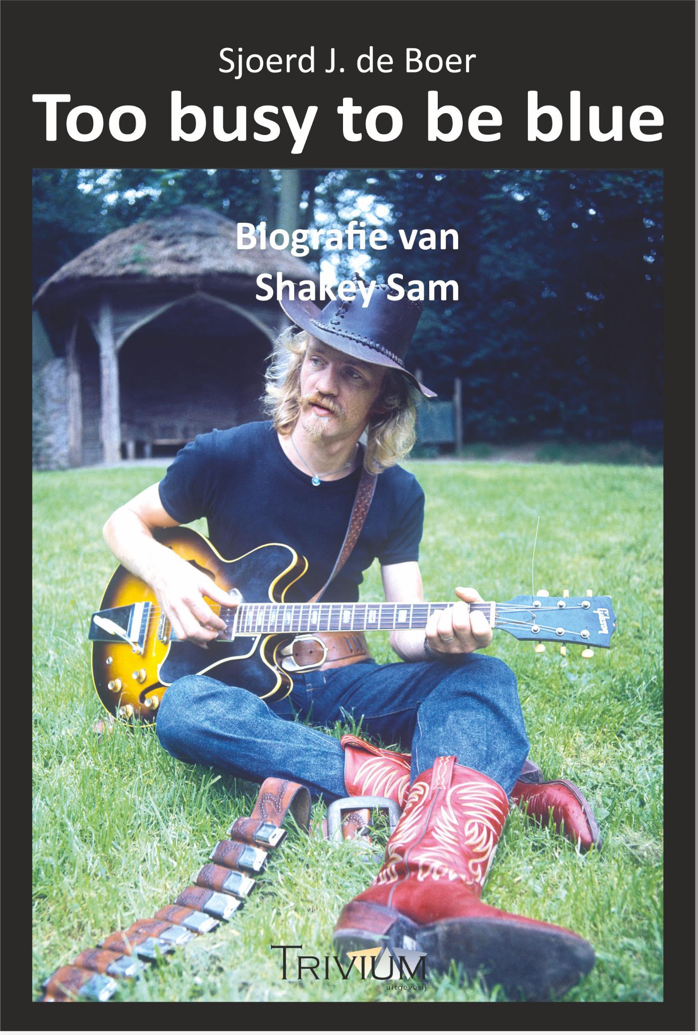 Omslag van Too busy to be blue