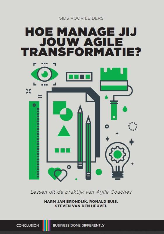 Omslag van Hoe manage jij jouw Agile transformatie?
