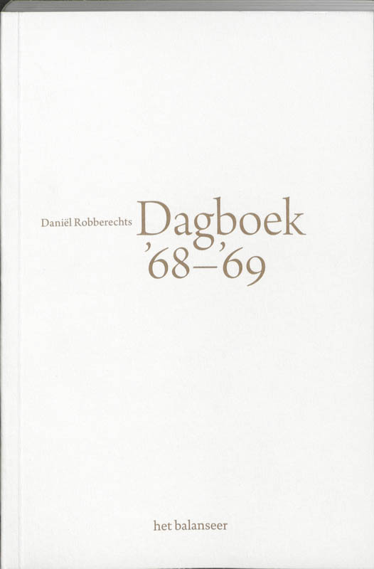 Omslag van Dagboek '68-'69