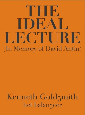 Omslag van The Ideal Lecture