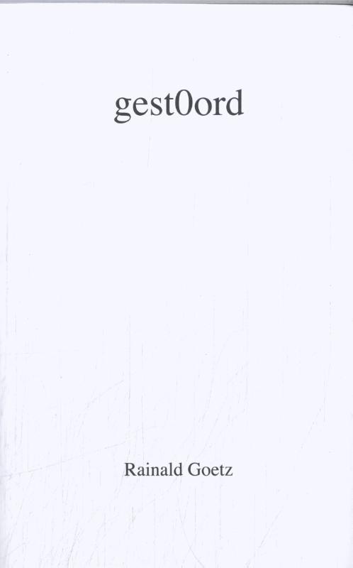Omslag van Gestoord