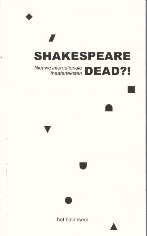 Omslag van Shakespeare dead?!