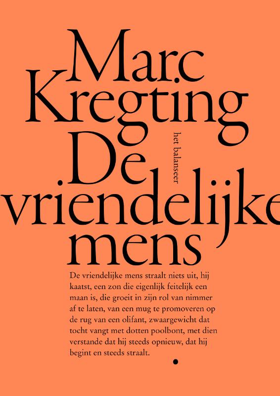 Omslag van De vriendelijke mens