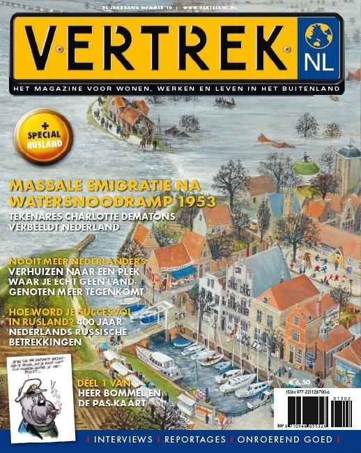 Omslag van 3e jaargang nummer 10. Deel 1: Heer Bommel en de Pas-kaart