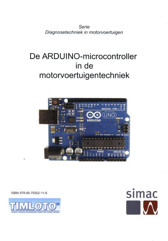 Omslag van De Arduino-microcontroller in de motorvoertuigentechniek