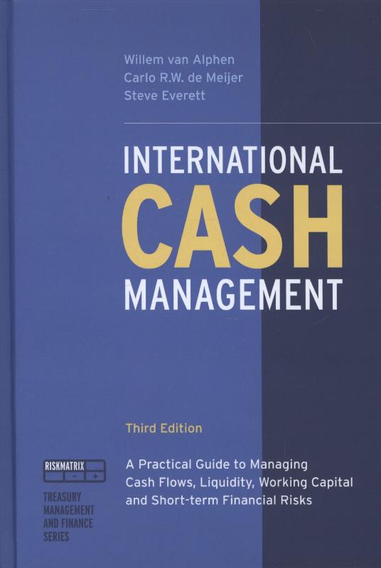 Omslag van International cash management