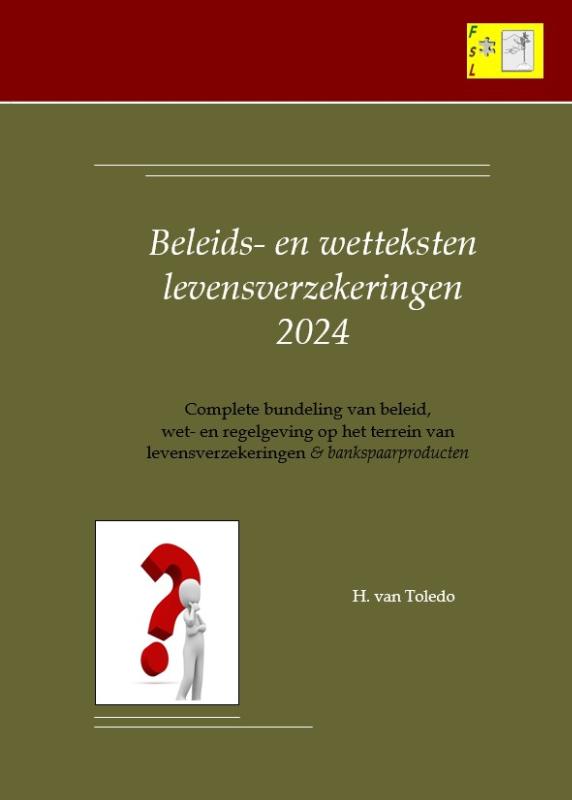 Omslag van Beleids- en wetteksten levensverzekeringen 2024
