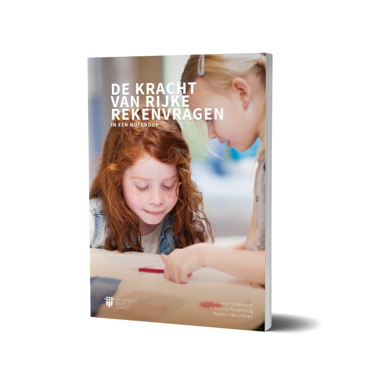 Omslag van De kracht van rijke rekenvragen in een notendop