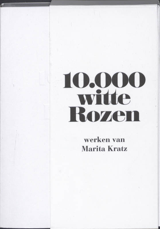 Omslag van 10.000 witte rozen