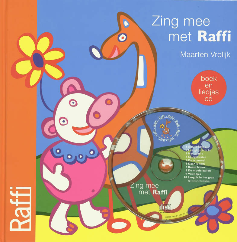 Omslag van Zing mee met Raffi