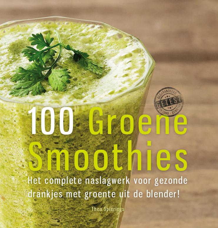 Omslag van 100 groene smoothies