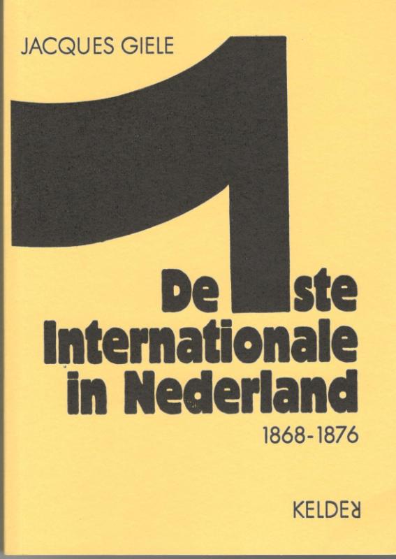 Omslag van De Eerste Internationale in Nederland