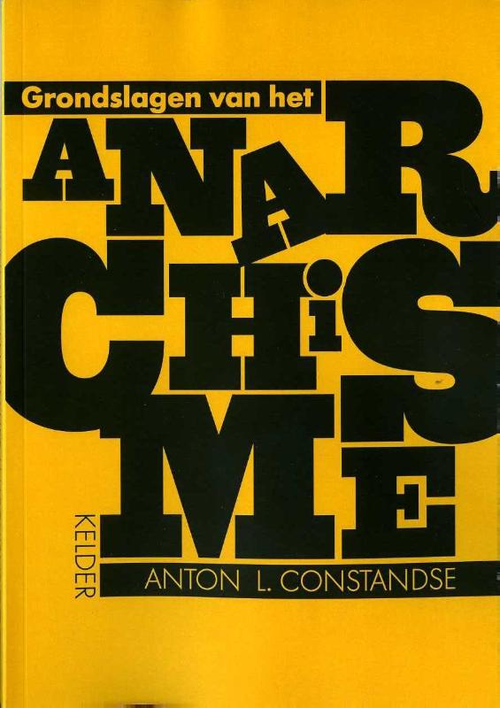 Omslag van Grondslagen van het anarchisme