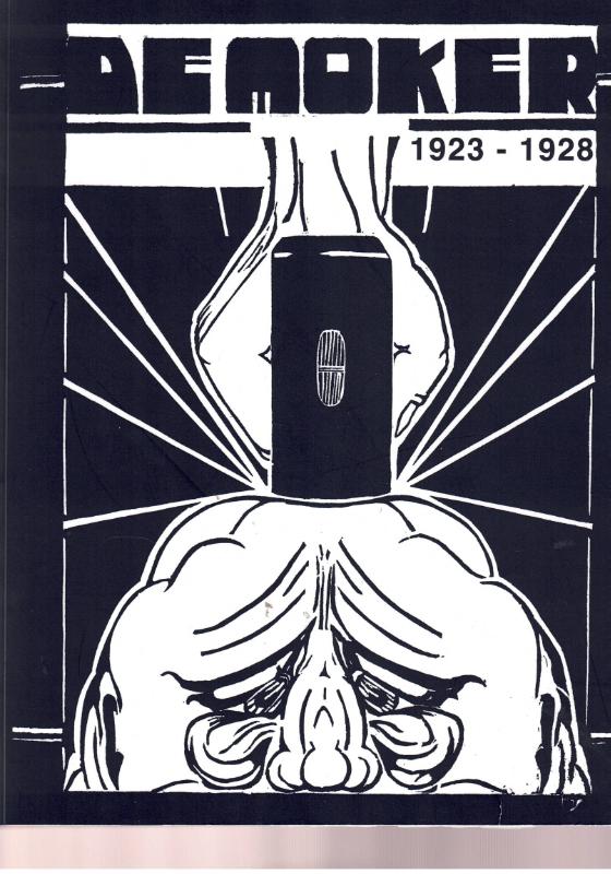Omslag van De Moker, opruiend blad voor jonge arbeiders 1923-1928 & De Pook, orgaan tot onderlinge oprakeling