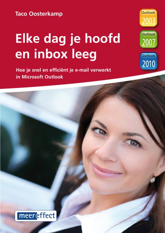 Omslag van Elke dag je hoofd en inbox leeg