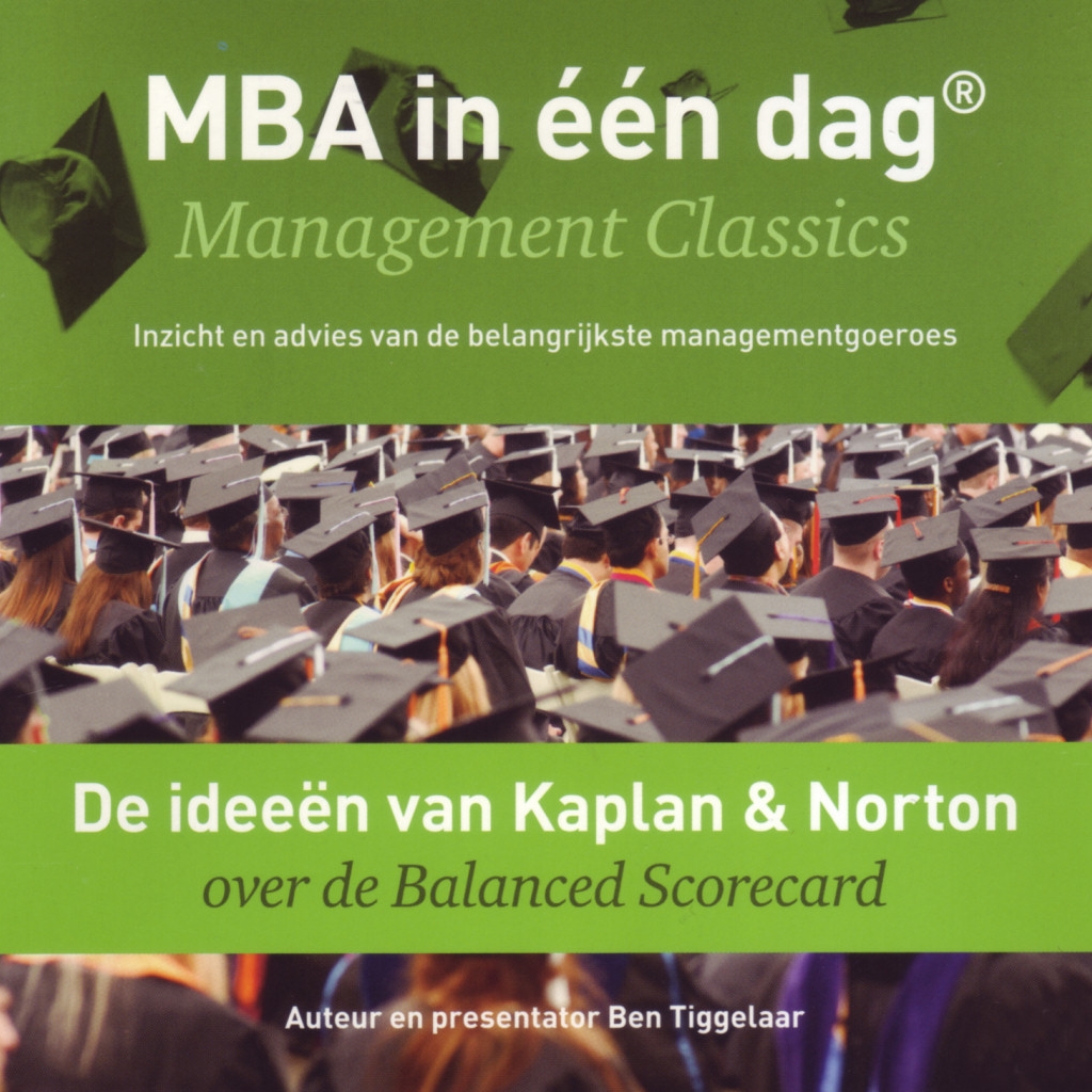 Omslag van De ideeën van Kaplan & Norton over de Balanced Scorecard