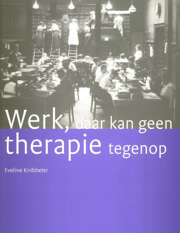 Omslag van Werk, daar kan geen therapie tegenop