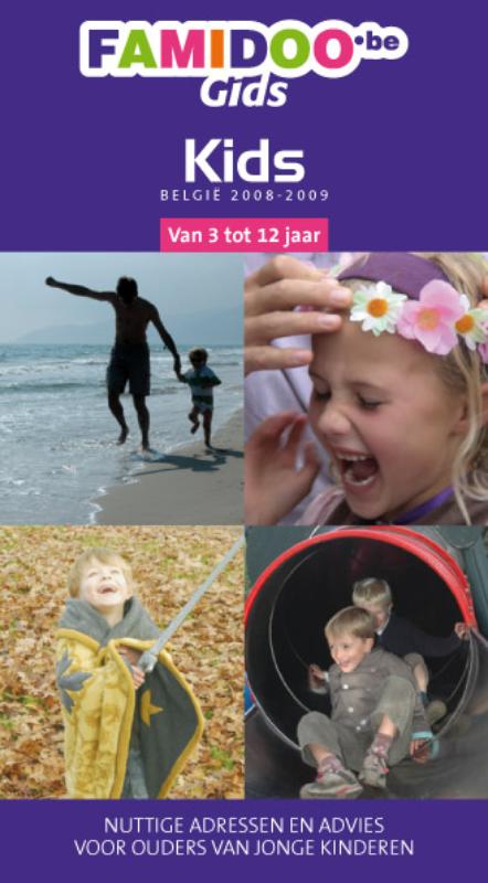 Omslag van Famidoo gids kids Belgie 2008-2009