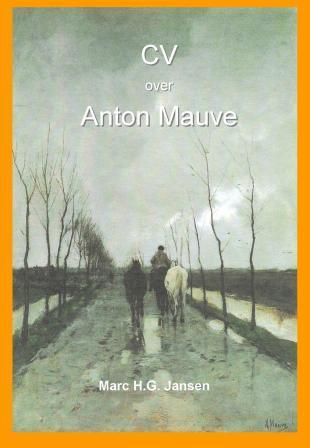 Omslag van CV over Anton Mauve