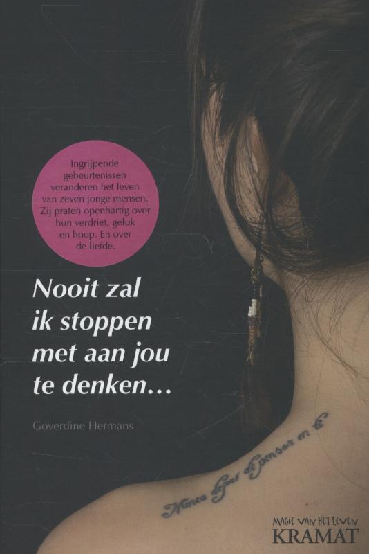 Omslag van Ik zal nooit stoppen met aan jou te denken