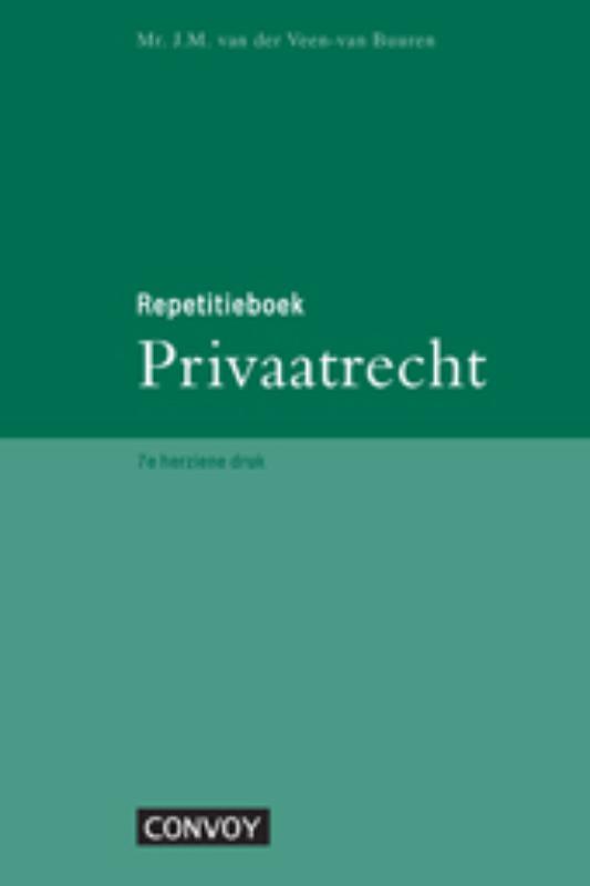 Omslag van Repetitieboek Privaatrecht