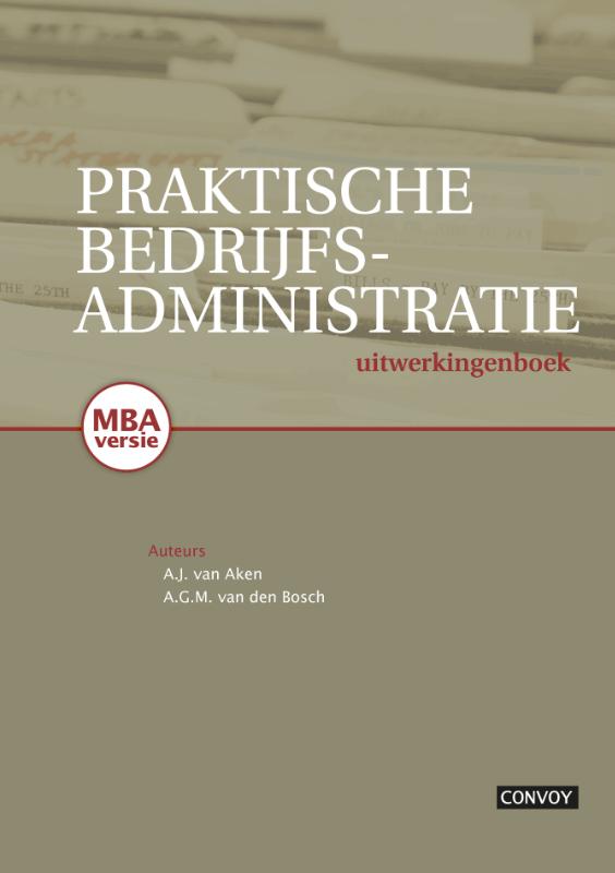 Omslag van Praktische bedrijfsadministratie