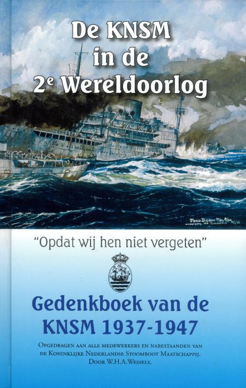 Omslag van De KNSM in de 2e Wereldoorlog