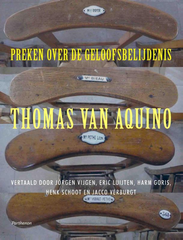 Omslag van Preken over de geloofsbelijdenis