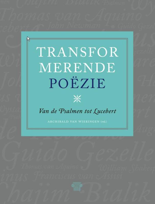 Omslag van Transformerende poëzie