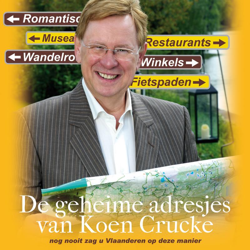 Omslag van De geheime adresjes van Koen Crucke