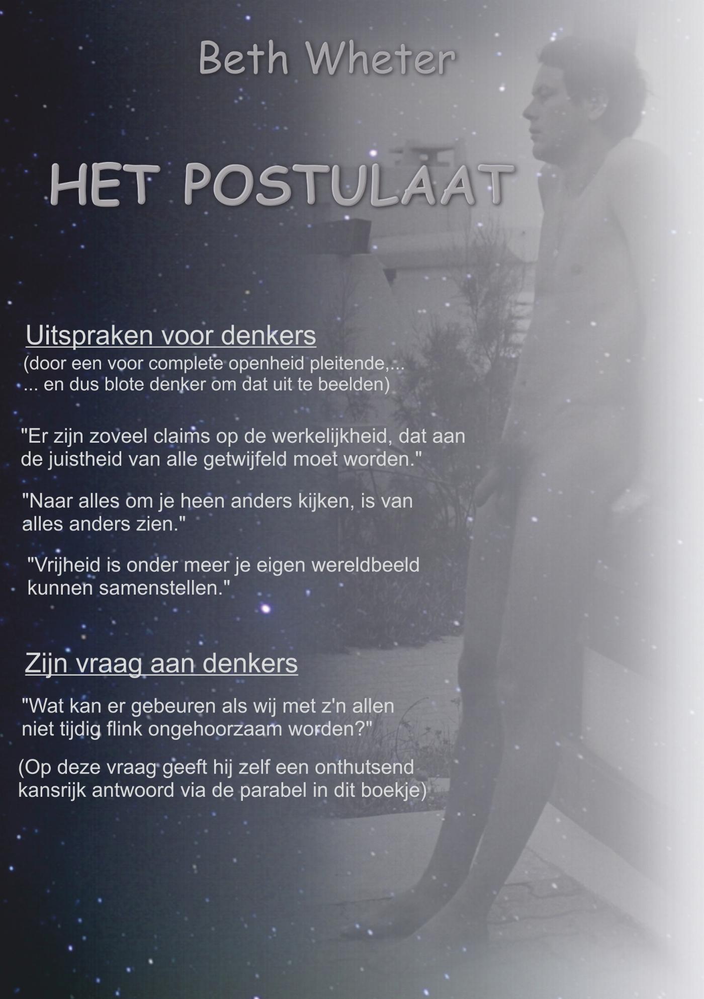 Omslag van Het Postulaat