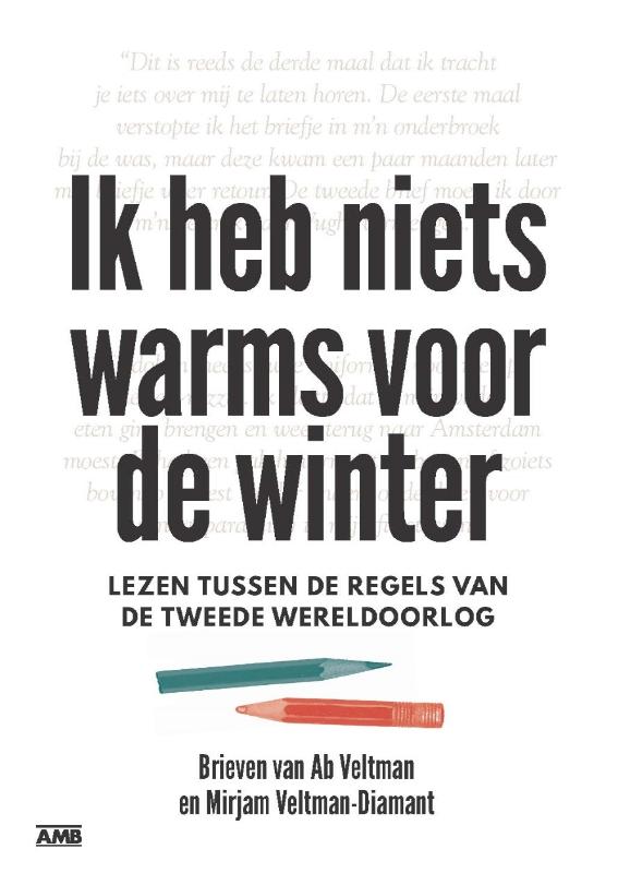 Omslag van Ik heb niets warms voor de winter