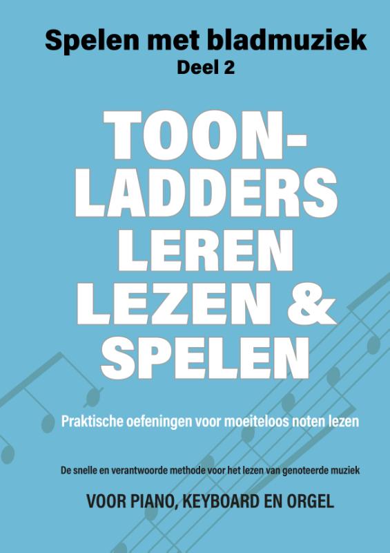 Omslag van Toonladders leren lezen en spelen