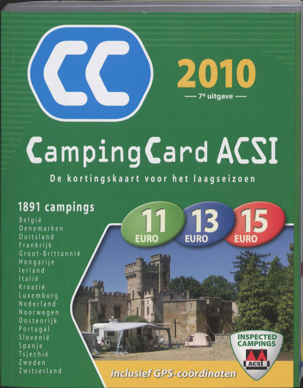 Omslag van CampingCard ACSI 2010