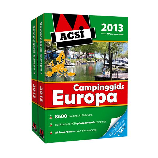Omslag van ACSI Campinggids Europa set