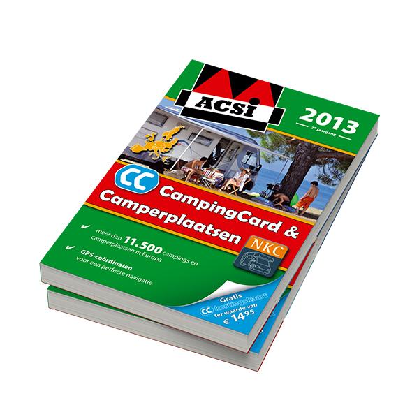 Omslag van ACSI CampingCard & Camperplaatsen 2013