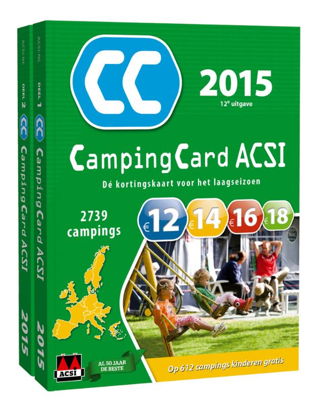 Omslag van CampingCard ACSI 2015 - set 2 delen