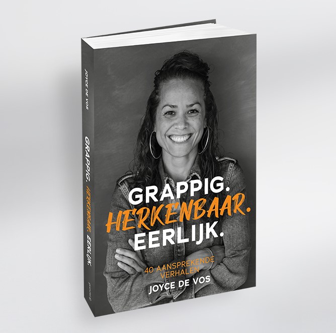 Omslag van Grappig. Herkenbaar. Eerlijk.