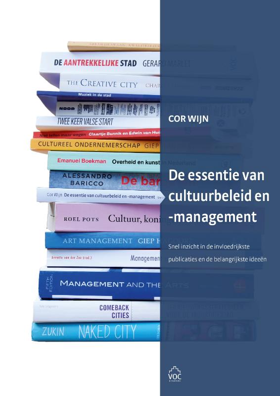 Omslag van De essentie van cultuurbeleid en -management