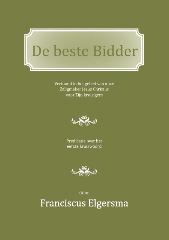 Omslag van De beste Bidder