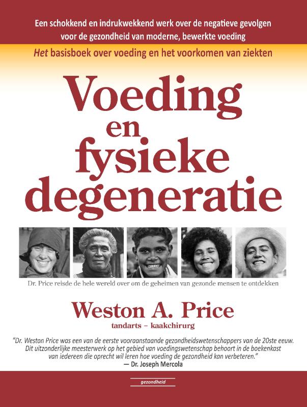 Omslag van Voeding en fysieke degeneratie