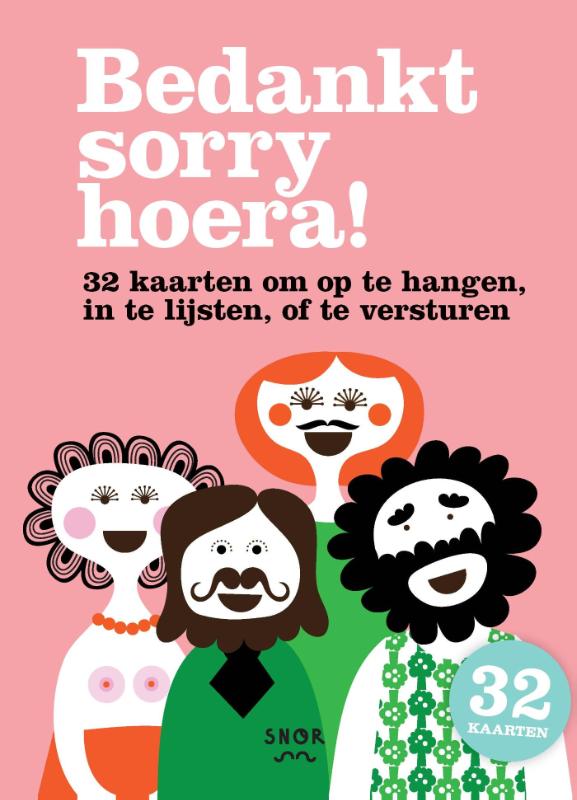 Omslag van Bedankt sorry hoera!