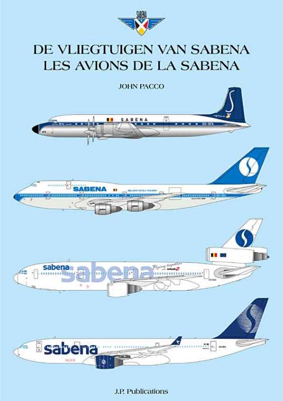 Omslag van De vliegtuigen van Sabena/Les avions de la Sabena