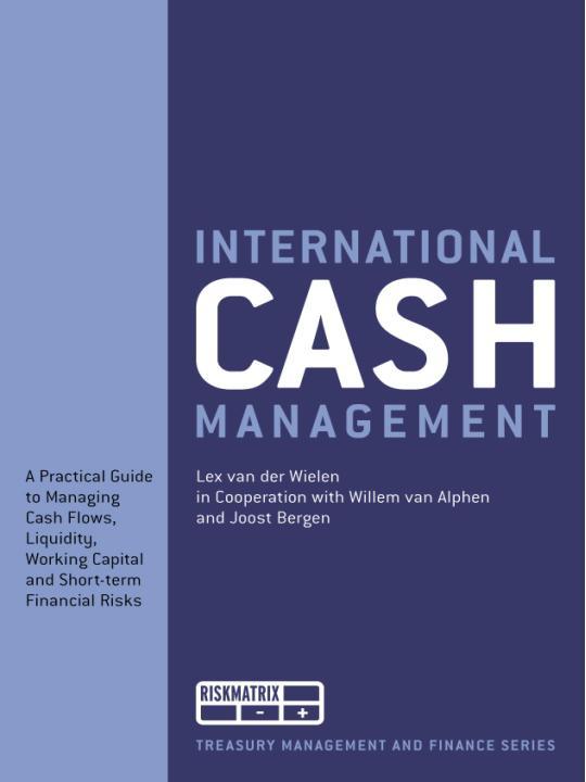 Omslag van International cash management