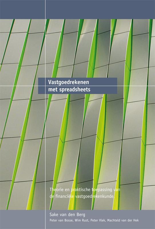 Omslag van Vastgoedrekenen met spreadsheets
