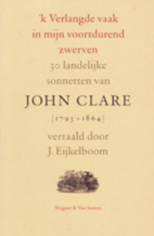Omslag van 'k Verlangde vaak in mijn voortdurend zwerven
