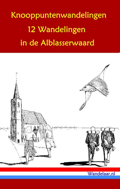 Omslag van 12 knooppuntenwandelingen in de Alblasserwaard
