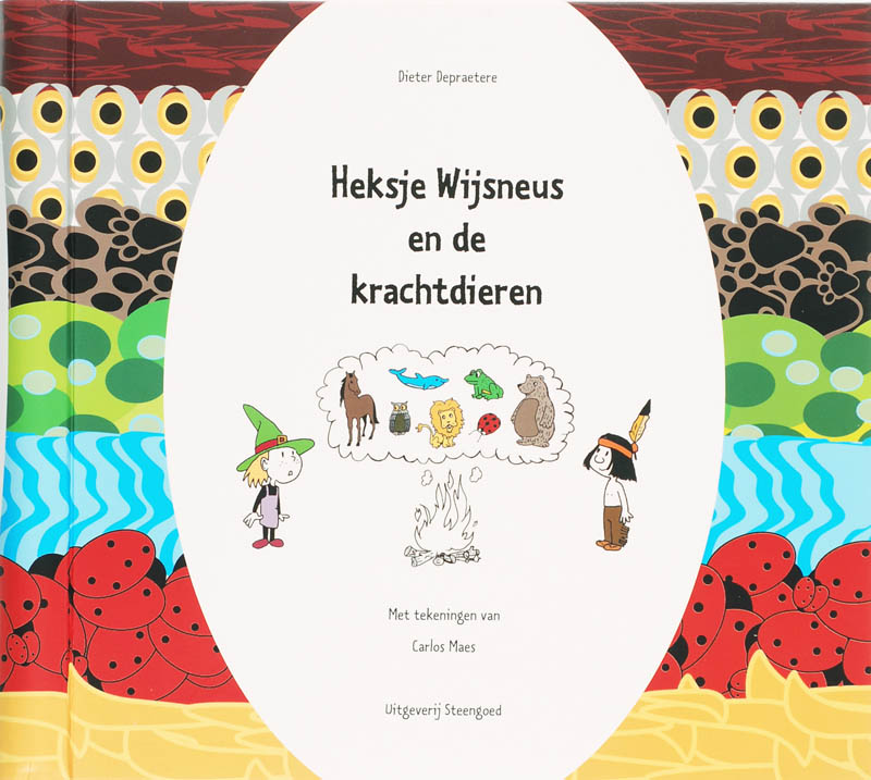 Omslag van Heksje wijsneus en de krachtdieren