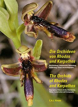 Omslag van Die Orchideen von Rhodos und Karpathos / The orchids of Rhodes and Karpathos