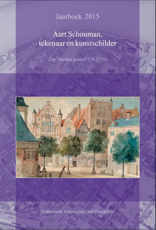 Omslag van Aart Schouman, tekenaar en kunstschilder